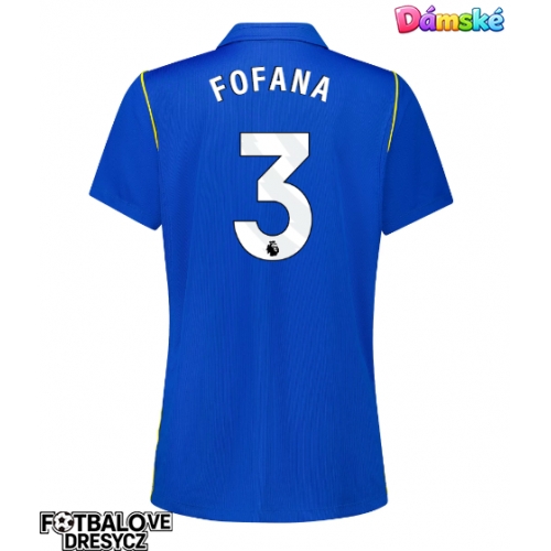 Chelsea Wesley Fofana #3 Dámské Domácí Dres 2026-27 Krátký Rukáv Chelsea Wesley Fofana #3 Dámské Domácí Dres 2026-27 Krátký Rukáv